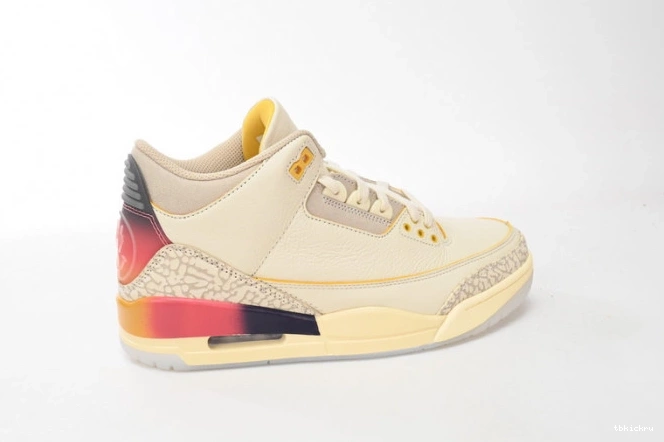 Rep TBkick Jordan Medellin x FN0344-901 J 3 Sunset Balvin Air 0717